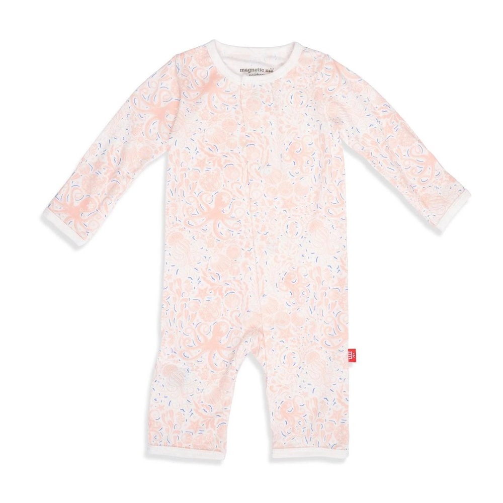 Magnetic Me Pink and White Kids Pajamas